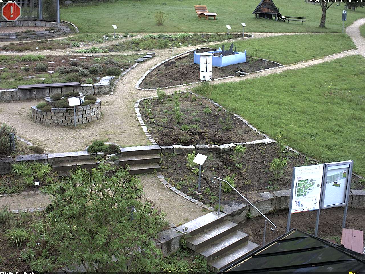 Duft- und Schmetterlingsgarten - Webcam Nagel Kräuterdorf in der ErlebnisRegion Fichtelgebirge